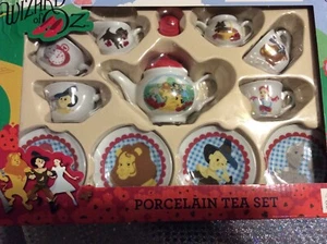 The Wizard of Oz 13-Piece Porcelain Tea Set by Schylling NEW #22885 - Picture 1 of 3