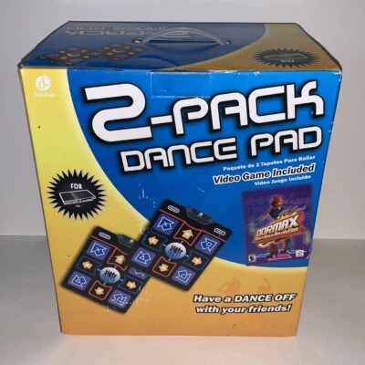 Digital Labs Dance Dance Revolution Max Game Pads Mats PlayStation 2 PS2 Konami - Image 1 of 4