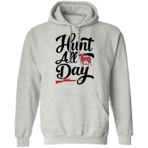 Hunt All Day Hunting Pullover Hoodie - Picture 1 of 7