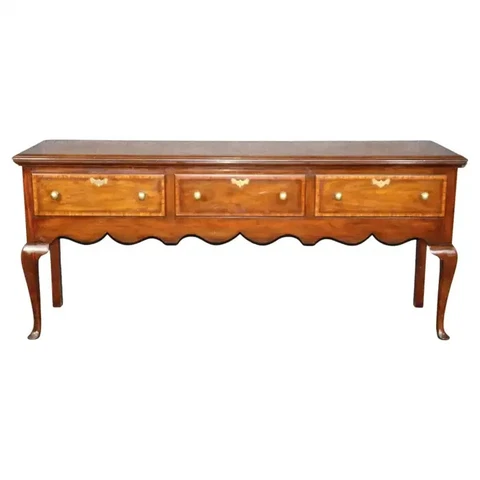 CW Colonial Williamsburg Solid Mahogany Georgian Sideboard Buffet Cover