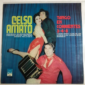 CELSO AMATO - TANGO EN CORRIENTES 3-4-8 - 1975 MEXICAN LP, TRANSLUCENT RED - Picture 1 of 5