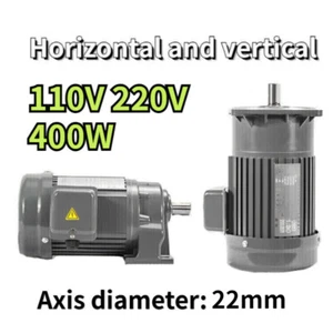 22mm Gear Motor Electric Variable Speed Reduction Single Phase High-Quality 400W - Picture 1 of 10