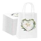 Small Thank You Gift Bags with Handles Wedding Party Gift Bags Greenery 60