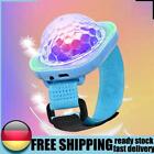 USB Mini Armband Discokugel Lichter Kinderspielzeug 400mAh f&#252;r Tanzparty (Blau)