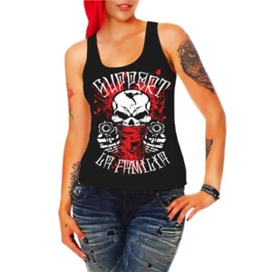 Frauen Trägershirt Top Support La Familia FCK Familie crew team rap blood gang  - Bild 1 von 2