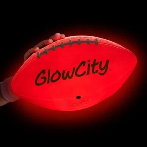 Glow in the Dark Football - Light up LED Ball - Perfect for Evening Play, Campin - Picture 1 of 4