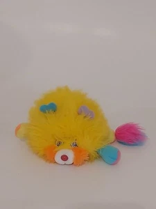 Popple Puffling gelb 1986 Plüsch von Joke Tag Mattel klappbar top - Bild 1 von 8