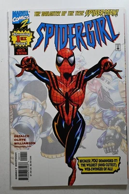 Spider-Girl #1 (Marvel Comics octubre 1998) ¡Hermoso estado casi nuevo! Foto 1 de 2
