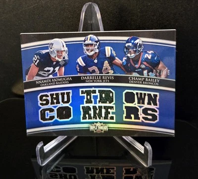 #'ed/35 RELIC 🔥 REVIS ✨️ BAILEY 2010 Topps Triple Threads Shutdown Corners SSP - Image 1 of 2