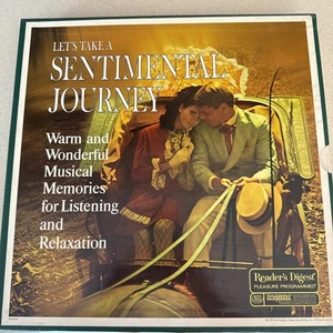 Let's take a sentimental Journey by Readers Digest 33rpm 9 LP RECORD Box Set - Picture 1 of 13
