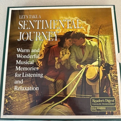 Let's take a sentimental Journey by Readers Digest 33rpm 9 LP RECORD Box Set - Image 1 of 4