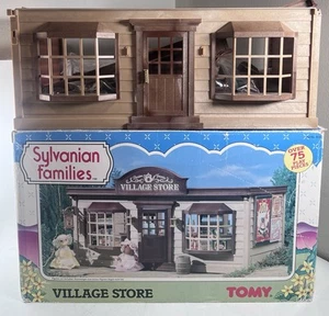 Tienda Tomy Village vintage Sylvanian Families 98% completa con caja. Leer - Imagen 1 de 10