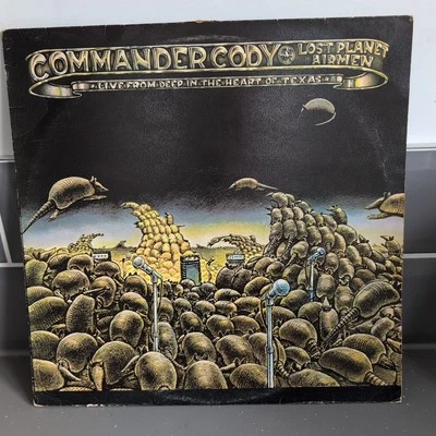COMMANDER CODY - LIVE FROM DEEP IN THE HEART OF TEXAS 1974 UK 1st ABCL5088 EX/VG - Image 1 of 4