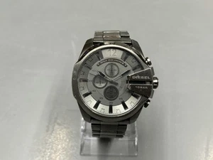 Diesel DZ4282 Mega Chief Men's Gunmetal Chronograph Watch - Not Running - Picture 1 of 7