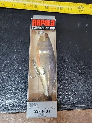 Rapala Super Shad Rap SSR-14 Roach Shiner  - Image 1 of 4
