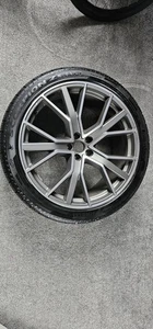 GENUINE AUDI Q7 SQ7 S 22 ALLOY WHEEL TYRE 10J VORSPRUNG 4M0601025CG 285 35 22 - Picture 1 of 10