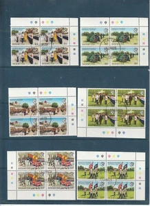 Bermuda 1982 Gergiment FU/CTO Zylinderblöcke 4, PLATTEN cds SG 447/52 - Bild 1 von 2