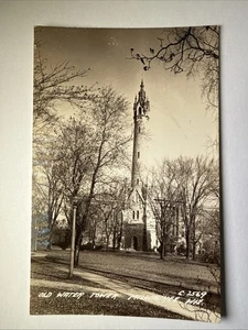 Postcard North Point Water Tower in Milwaukee, Wisconsin RPPC Unposted - Picture 1 of 2