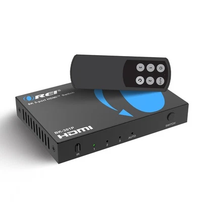 OREI 8K 3-port HDMI™ Switch (BK-301P) - Image 1 of 4