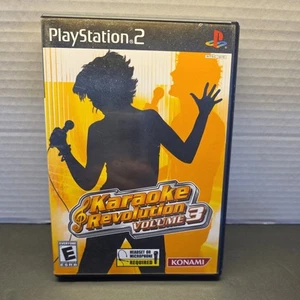 Karaoke Revolution Volume 3 PlayStation2 Video Game Sing Concert Konami - Picture 1 of 3