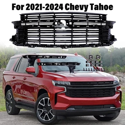 For 2021 - 2024 Chevrolet Tahoe Suburban LT Premier Front Upper Grille 85633892 - Image 1 of 4