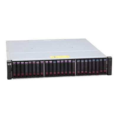 HP StorageWorks P2000 AP837A Fibre Channel Mini-SAS PSU 24x SFF Disk Array - Bild 1 von 4