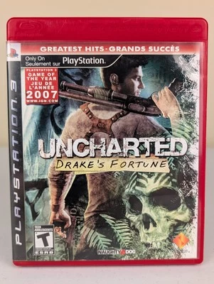Uncharted Drake's Fortune (PlayStation 3 PS3)➡️CIB Complete - Tested  & Working - Image 1 of 4