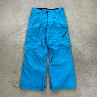 Поездка сноуборда брюки размер средний синий регулируемая талия зимние виды спорта на открытом воздухе - Изображение 1 из 4