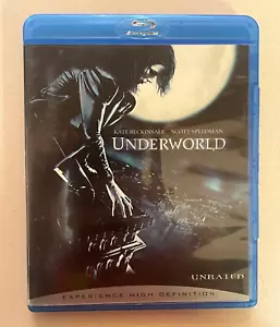 Underworld (Blu-ray Disc, 2007, Unrated) Kate Beckinsale Vampires Werewolves NR - Picture 1 of 2