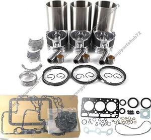 Overhaul Rebuild Kit for Kubota Engine D1301 D1301DA D1301-A Tractor L295DT - Bild 1 von 2