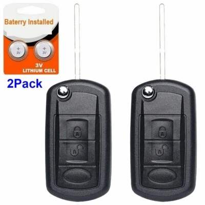 2 适用于 2005 2006 2007 2007 2008 2009 年 2010 路虎揽胜遥控翻转钥匙链 — 第 1/4 张图片