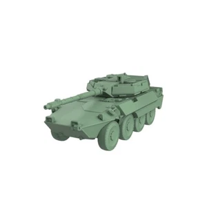 SSMODEL 1/200 1/220 Military Model Kit Italy B1 Centauro105 Tank Destroyer - Picture 1 of 4