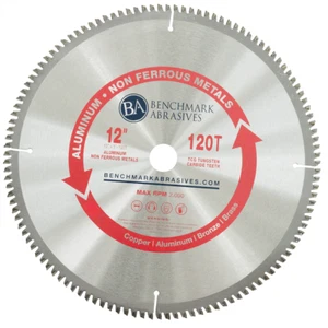 12" 120 Tooth TCT Saw Blade for Aluminum - Picture 1 of 2