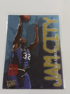 1995-96 Fleer Ultra Jamal Mashburn Jam City Hot Packs #5 Dallas Mavericks - Picture 1 of 2