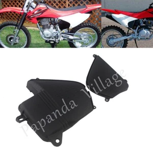 Pair ABS Plastic L&R Black Battery Box Side Cover For Honda CRF230F 2015-2019 - Picture 1 of 7