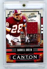 2008 Playoff Absolute Canton Darrell Green RARE Game Used Jersey Auto SP /25 HOF