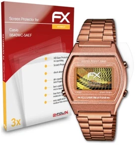 atFoliX 3x Screen Protection Film for Casio B640WC-5AEF matt&shockproof - Zdjęcie 1 z 8