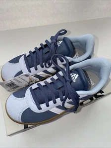 Adidas VL Court 3.0 K Skateboarding Blue US Size 1 ID6308 - Picture 1 of 6