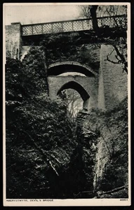 Aberystwyth Devils Bridge Wales Photochrom Postcard - Picture 1 of 2
