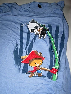 1Up Box May 2016 EXCLUSIVE 1UP BUDDIES T-SHIRT "FURRY ASSASSINS" XL - Picture 1 of 1