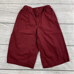Old Navy Adjustable Waist Boys Size 16 Red Khaki School Shorts NEW #RN 54023 - Picture 1 of 9