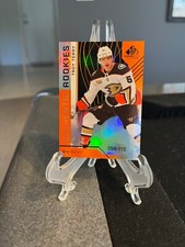 Troy Terry 2018-19 Upper Deck SP Game Used Authentic Rookies #98/115 - Anaheim D