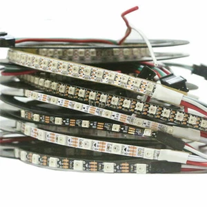 5V width 4mm 5mm 7mm LED Pixel Strip WS2812B narrow width WS2812 3535 5050 RGB - Picture 1 of 18