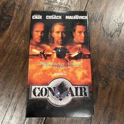 Con Air (VHS, 1997) New Sealed Excellent Condition - Image 1 of 4