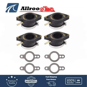 For Yamaha Maxim XJ550 Seca XJ550R 1981-1983 Carburetor Intake Manifold Boot Set - Picture 1 of 9
