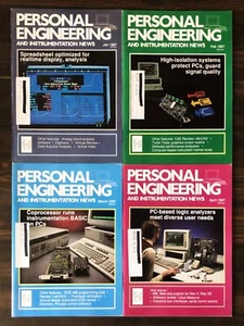 1987 Personal Engineering And Instrumentation News Magazine - Lot of 7 - Bild 1 von 4