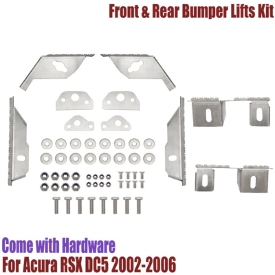 Front and Rear Bumper Lifts For Acura RSX DC5 With Hardware Gap Fix Lift Kit - Image 1 of 4