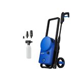 Jet Wash Core 125-5 Pressure Washer with foam sprayer and nozzles Nilfisk