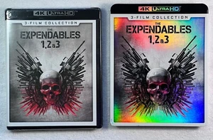 The Expendables 3-Film Collection 4k Ultra HD Bluray/ OOP Slipcover New Sealed - Picture 1 of 2