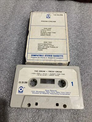 Cream ‎– Fresh Cream Flip-Top Box CASSETTE  - Image 1 of 4